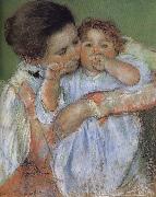 Mary Cassatt, Mother and son